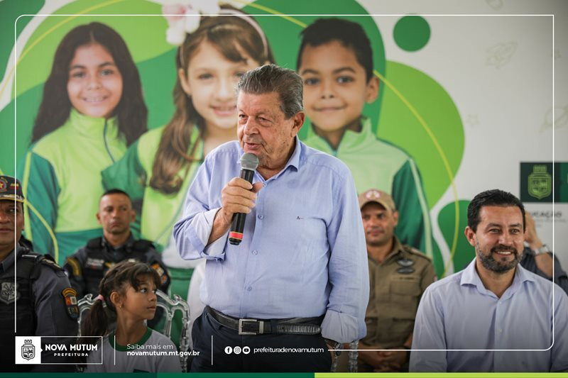 reinauguração Escola Municipal Cecília Meireles