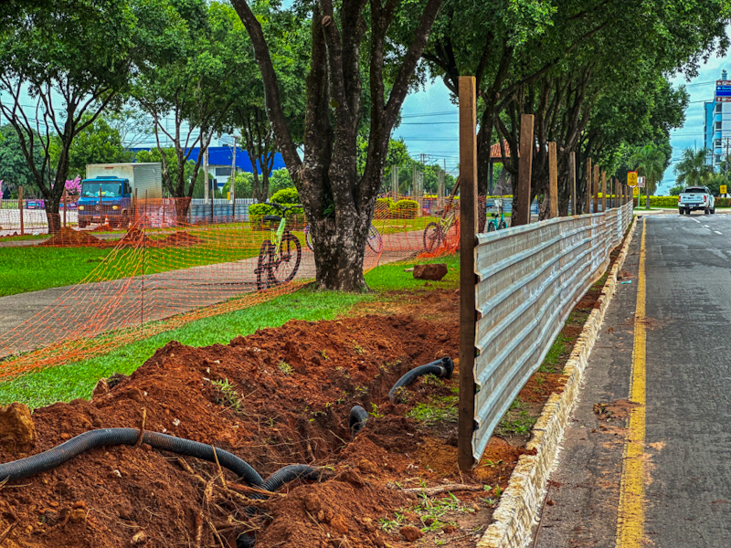 Nova Mutum investe em beleza e acessibilidade na Avenida Mutum